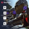 thumbnail image 4 of Teleheer T6 Plus Motorcycle Helmet Intercom 1500M Range BT5.1 Hands-free Interphone Full Duplex IP65 Waterproof Dustproof with Microphone, 4 of 9
