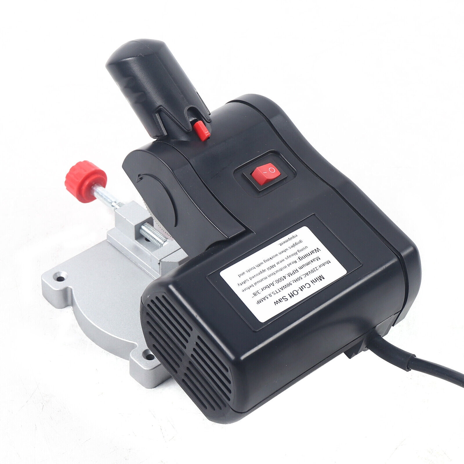 4500 (rpm) Mini Miter Saw Electric Power Table Saw Benchtop Cut-Off Chop Saw 45° Cutting