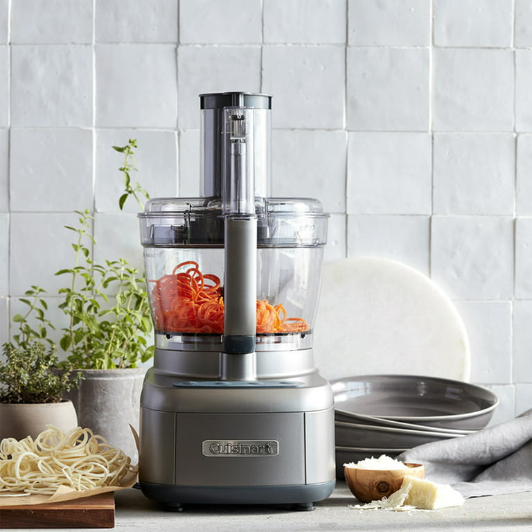Cuisinart Kitchen Central 12-Cup Silver 3-in-1 Food Processor with