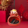 thumbnail image 1 of Dragon Sculpture Storage Tray Tabletop Ornament for Home Office Living Room, 1 of 8