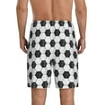 thumbnail image 4 of Lsque Soccer Mens Sleep Pajama Shorts,Short Pajama Pants, Cotton Ultra-Soft Knit-Small, 4 of 9