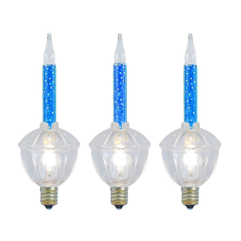 Novelty Lights 2 Light Traditional Christmas Bubble Light Replacement