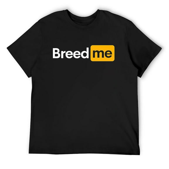 Mens Breed Me Short Sleeve T-Shirt Black Small
