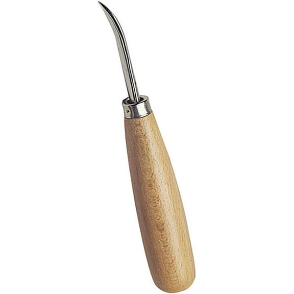 Burnisher Curved Blade Jewelry Stone Setting Burnish Tool Bezel & Soft Metal