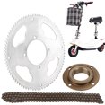thumbnail image 1 of Four-Hole Crankset, Simple  High  Gearless Flywheel, for Leisure Folding Electric Scooters Accessory Small  Scooters Chain Set, 1 of 8
