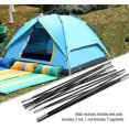 thumbnail image 1 of Poste de carpa para acampar CHAO fibra de vidrio 4 m soporte para exteriores kit de marco de toldo, 1 of 2