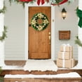 thumbnail image 5 of Upgraded 40cm Christmas Wreath Decorations And Festive Door And Window Wall Hangings And Gold And Red Color Scheme Decorative Wreaths L, 5 of 7