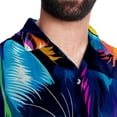 thumbnail image 5 of Cat Men's Short Sleeve Poplin Shirt, Casual Printed Button Down Summer Beach Shirt - Unisex, 5 of 6