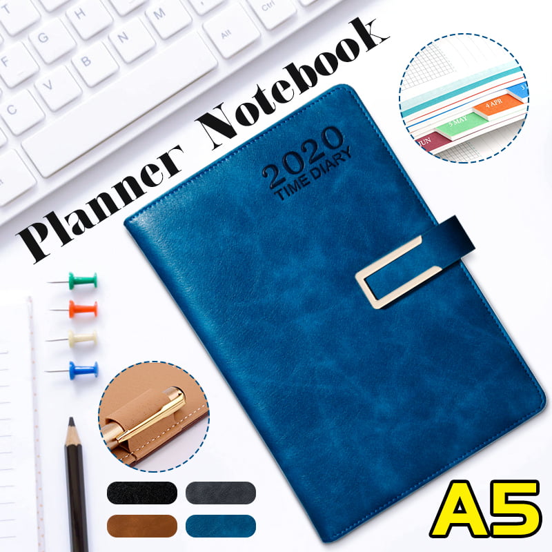 A5 2020 Weekly Monthly Journal Planner Diary Study School Work Year Notebook