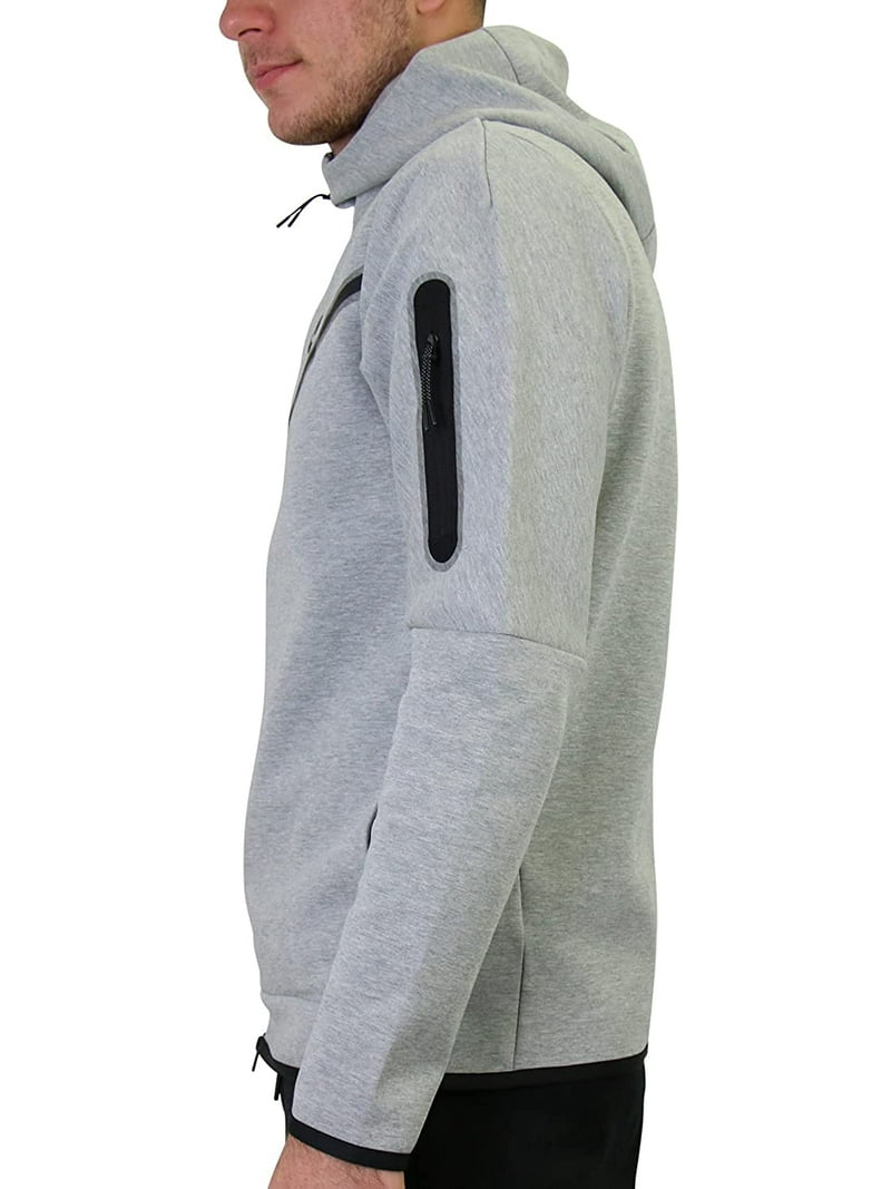 Nike Sportswear Men's Tech Fleece Full-Zip Hoodie, Black Nike Sportswear Men's Tech Fleece Full-Zip Hoodie, Black