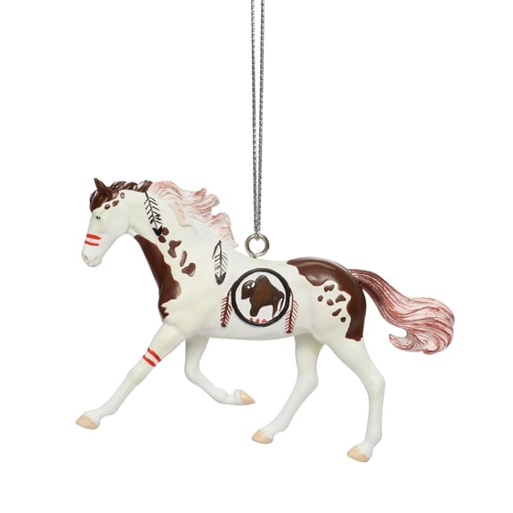 Enesco Trail of Painted Ponies Medicine Hat Hanging Christmas Ornament 2.5in H