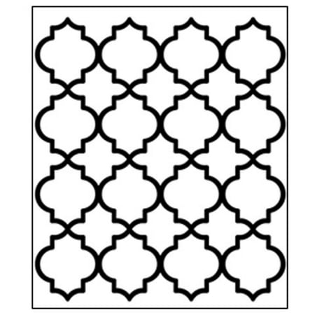 Folkart Painting Stencils Large Moroccan Tile Com