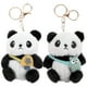 thumbnail image 1 of GOOHOCHY 2 uds llavero de Animal relleno Panda de dibujos animados muñeca llavero encantador Panda de peluche colgante, 1 of 6