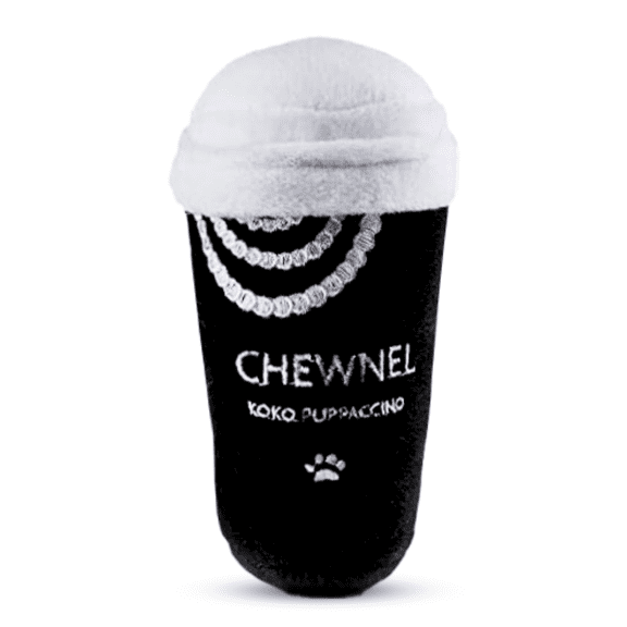 Dog Diggin Designs Nouveau Haute Coffee Station Collection | Unique Squeaky Parody Plush Dog Toys – Baristas Needed!