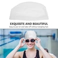 thumbnail image 3 of Shisuyan unisex polyester swimming cap Swimming Hat PU Waterproof 1Pack, 3 of 8