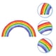 thumbnail image 4 of 1 Conjunto creativo acuarela del arco iris etiqueta de la pared la pared interior decoración de la pared de la etiqueta, 4 of 6