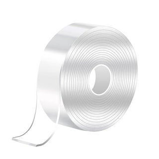  ICOOP Removable Double Sided Tape for Walls 4/5 X 10Ft Crafts  Wall Adhesive Strips for Picture Hanging Removable Poster Tape for Walls No  Damage Sticky Heavy Duty Double Sided Mounting Tape 