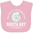 thumbnail image 3 of Inktastic Siesta Key Florida Beach Vacation Boys or Girls Baby Bib, 3 of 4