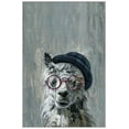 thumbnail image 2 of Mad Hatter Llama Floater Framed Painting Print on Canvas, 2 of 6