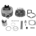 thumbnail image 2 of Cylinder Piston Head Gasket Ring Top End Kit, 21 PCS Impact Resistant 50mm Cylinder Piston Rings Kit Exquisite Workmanship 80cc  For Motorcycle, 2 of 8