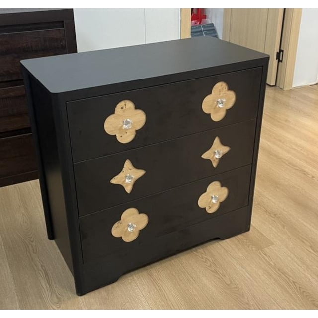 Commode Décorative pour Garde-Robe avant - Armoire de Rangement Verticale à 3/5 Tiroirs, Gain de Place pour Couloir et Salon