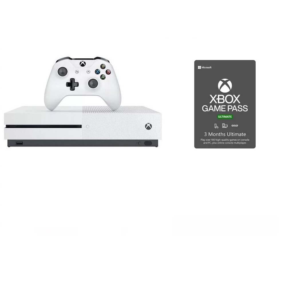 Xbox One S Console [Old Generation] with 3 Month Ultimate Game Pass