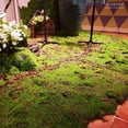 thumbnail image 2 of Namzi Simulation Artificial Moss Grass Turf Mat No Maintenance Wall Green Plants Home Lawn Fake Moss Design Garden Landscape Decor (Color : 02, Size : 100x100cm), 2 of 5