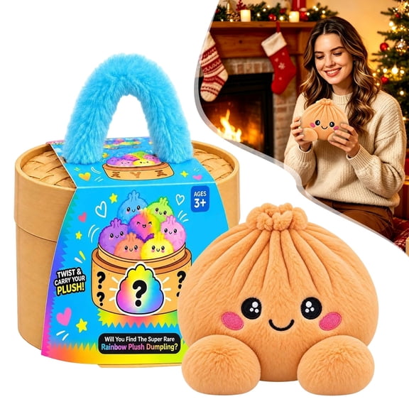 Giant Dumpling Pillow Cute Plush Stuffed Steamed Bun Pillow for Adults Khaki