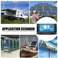 thumbnail image 3 of Solar Panel Controller, Universal Solar Panel Controller Battery Charge Regulator 12V/24V Auto With Dual USB for DIY Solar Power, 3 of 8