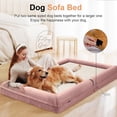 thumbnail image 3 of Cama ortopédica grande para perros NANUYA con funda impermeable removible, 3 of 7