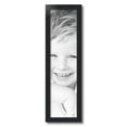 thumbnail image 2 of ArtToFrames 7" x 27" Black Satin Picture Frame, 7x27 inch Black MDF Poster Frame (WOM-5180), 2 of 8