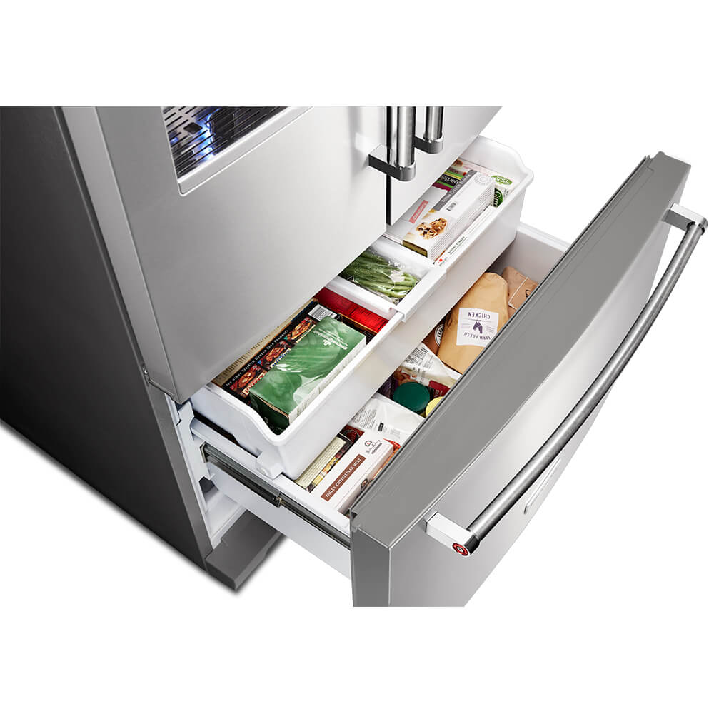 KitchenAid KRFF507HPS 26.8 Cu. Ft. Stainless French Door Refrigerator - image 4 of 6