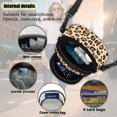 thumbnail image 5 of Xixirimido Shoulder Bag Crossbody for Women Crossbody Bags with Adjustable Strap Cell Phone Purses Sling Bag for Travel Hiking Shopping, Capybara Brown Leopard, 5 of 7