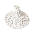 thumbnail image 2 of Woven Storage Basket, Witch Hat Halloween Decor Coiled Cord Statue Spooky Theme Party Centerpiece Standalone Desktop Ornament for Mantel Entryway Shelf Home Decor, 1 Pack, 2 of 8