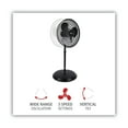 thumbnail image 2 of Alera 16" 3-Speed Oscillating Pedestal Stand Fan Metal Plastic Black FANP16B, 2 of 2