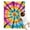 Rainbow Tie Dye, variant on Rainbow Tie Dye Mandala Pattern Blanket,Comfortable Soft Flannel Throw Blanket,All Season,Warm Lightweight Blankets for Sofa Bed Couch Living Room Chair,30"x40"