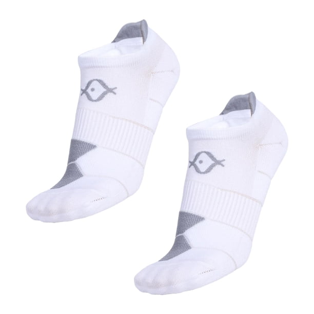 1 Par De Calcetines Cortos Para Mujer, Calcetines Tobilleros Informales Para Correr, Para Deportes De Senderismo, Adultos, Blanco Yinane Calcetines cortos de mujer