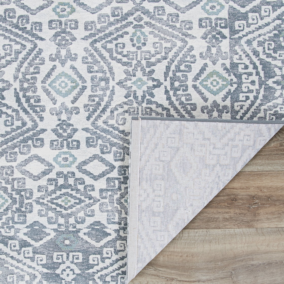 Couristan Everest Bohemia Greystone-Lime Area Rug
