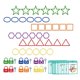 thumbnail image 3 of Juguetes para clasificar formas,Juguete de cerraduras de aprendizaje a juego de clasificación de formas,Conjunto de reconocimiento de coincidencia de formas geométricas,Clasificación de, 3 of 8
