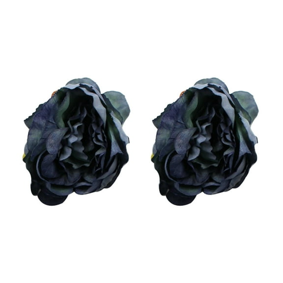 Joernso 2Pcs Artificial Peony Flower Head Home Wedding Party DIY Craft Desk Decoration