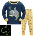 thumbnail image 1 of Conjunto de pijama de algodón para niños, ropa de dormir de 39 diseños, de animales, 1 of 4