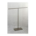 thumbnail image 2 of Kingston Brass CC8208 Claremont T-Shape Towel Rack, Satin Nickel, 2 of 4