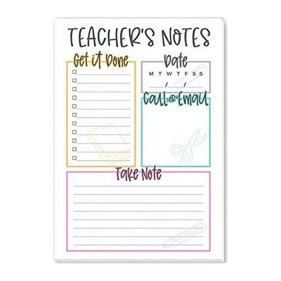 Teacher Notepad | Teacher Appreciation Gifts | Made in the USA (Teacher Notepad)â€¦
