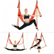 Yoga Inversion Swing with Free Video Series and Pose Chart, Antigravity Yoga Sling for Beginners & Advanced