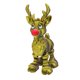thumbnail image 4 of Reindeer Decoration Model Sleigh Deer Statue, deer statue, metal frame, wooden base, elegant Christmas decor, outdoor home decoration, lightweight portable, for bedroom, holiday season decoration,, 4 of 8
