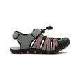 thumbnail image 4 of Dream Pairs Boys Girls Summer Athletic Sandals Kids Beach Walking Sandals 171111-K GREY/RED Size 12 Little Kid, 4 of 6