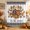 Orange, Brown, Black, variant on Thanksgiving Shower Curtain, Waterproof Shower Curtains for Bathroom, Fall Pumpkin Rugby Maple Leaf Gingham Washable Fabric Bathtub Curtain Set Bath Decor with 12 Hooks Stall 36"x72"