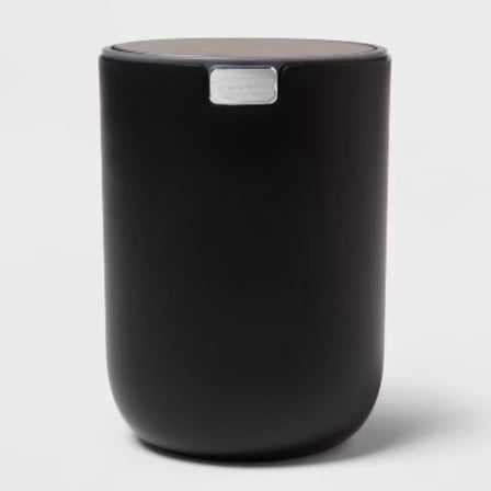 Small Stainless Desktop Wastebasket