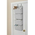 thumbnail image 6 of Delta Children 4-Pocket Hanging Wall Organizer, Dove Grey, 6 of 9