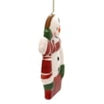 thumbnail image 2 of Holiday Ornaments Snowman Ceramic Ornament Ceramic Holiday 9723471 Stripe, 2 of 2